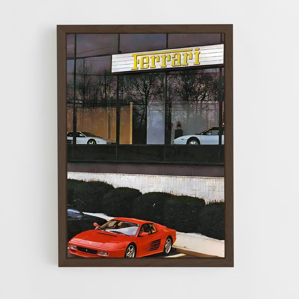 Poster Ferrari Classique (vue 5)